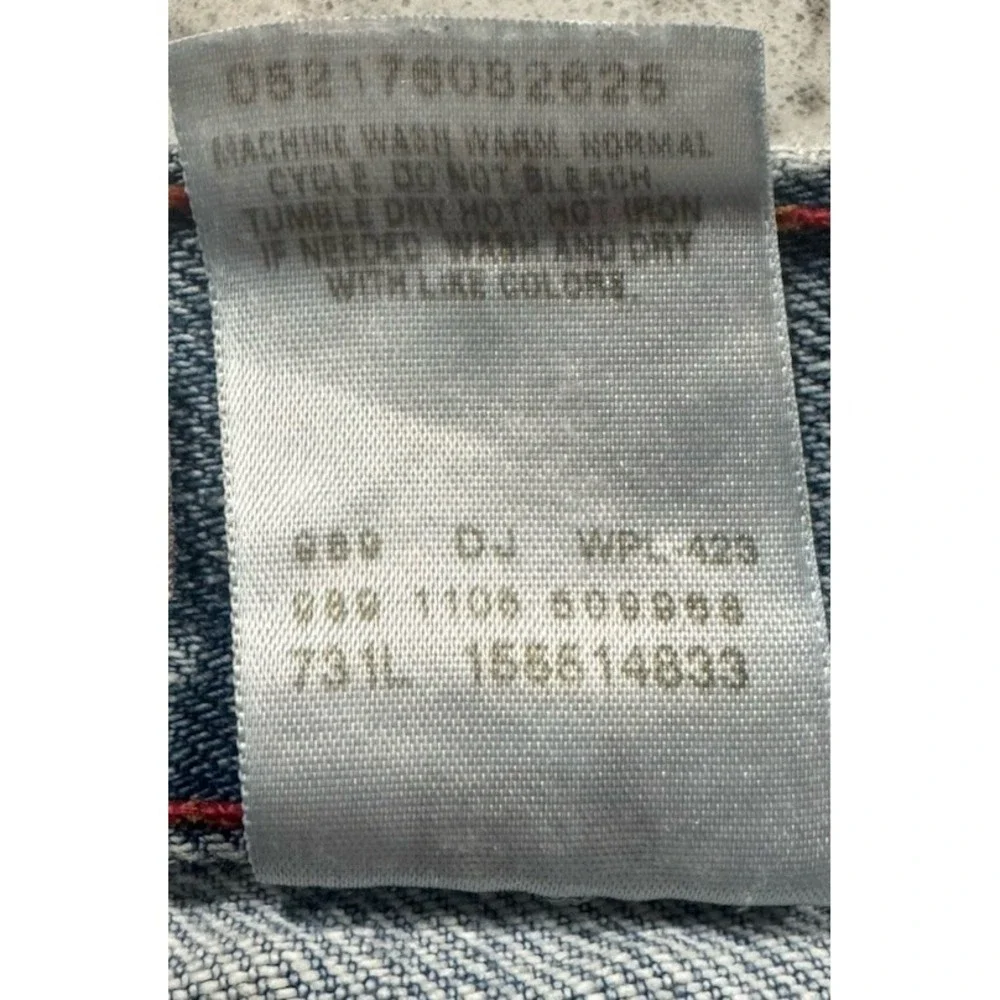 VTG Y2K Levi's 550 Jeans Womens 14 Blue Light Wash Relaxed‎ Tapered Mom Denim